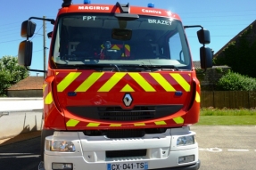 Visite au Centre de Secours et d'Intervention de Brazey-en-Plaine 